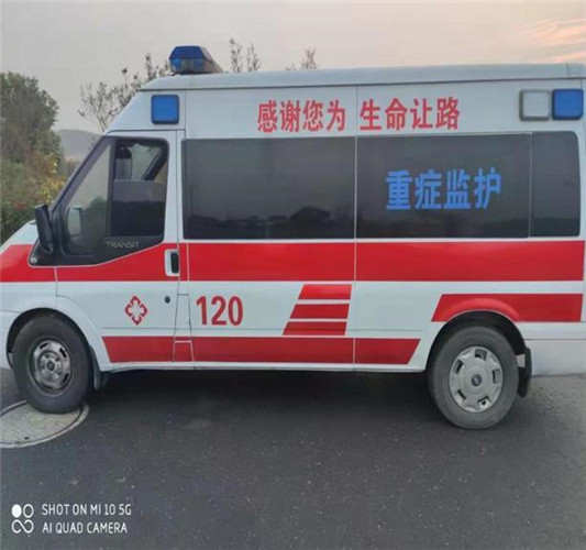 桑珠孜救护车出租服务案例3